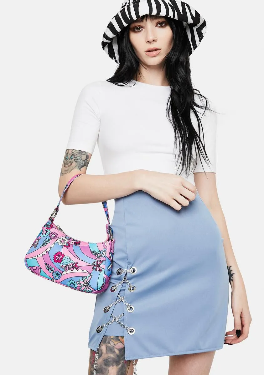 Chain Tie Lake Blue Skirt sold by Dolls Kill product image thumbnail 2