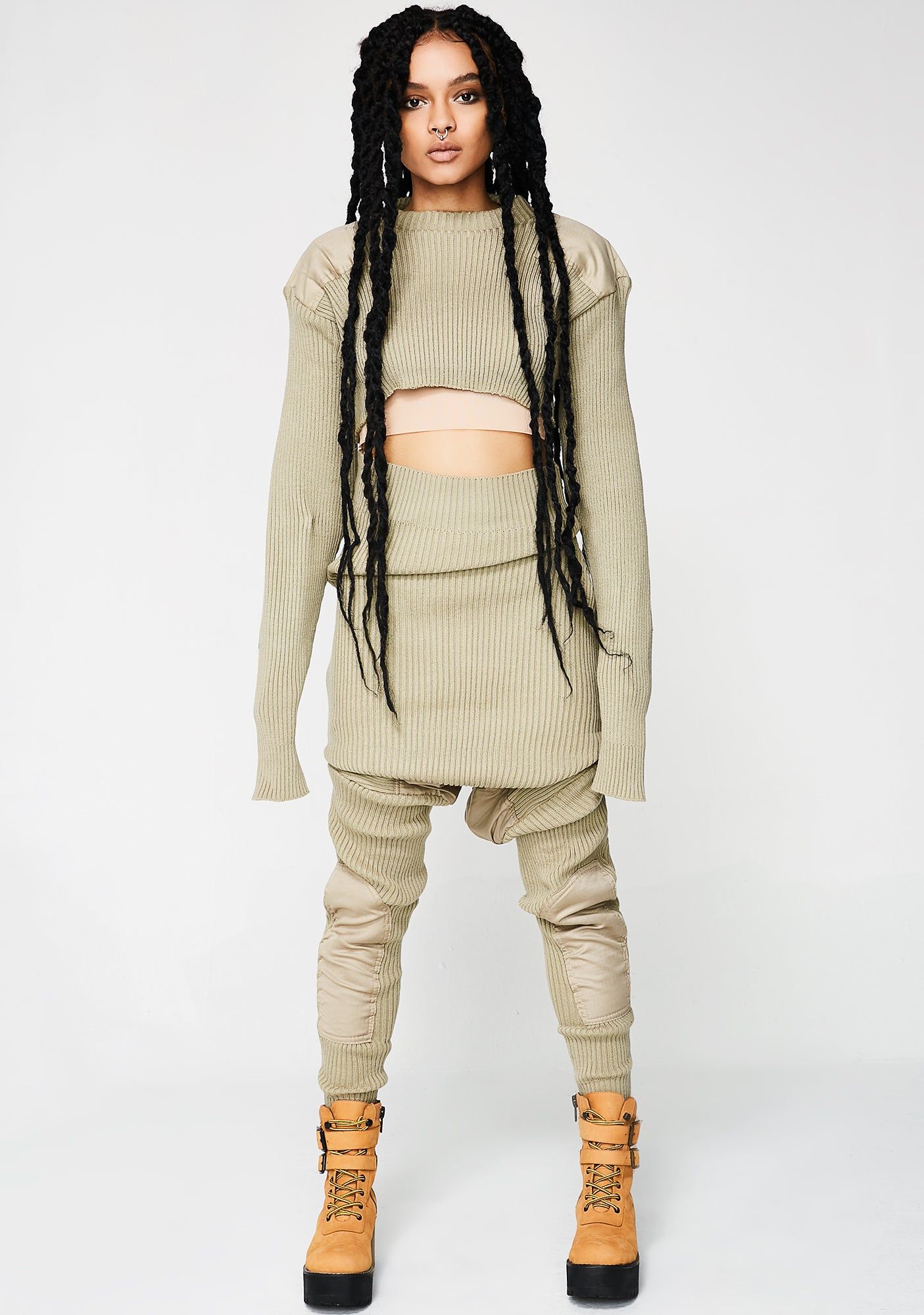 Knit Jogger sold by Dolls Kill product image thumbnail 5
