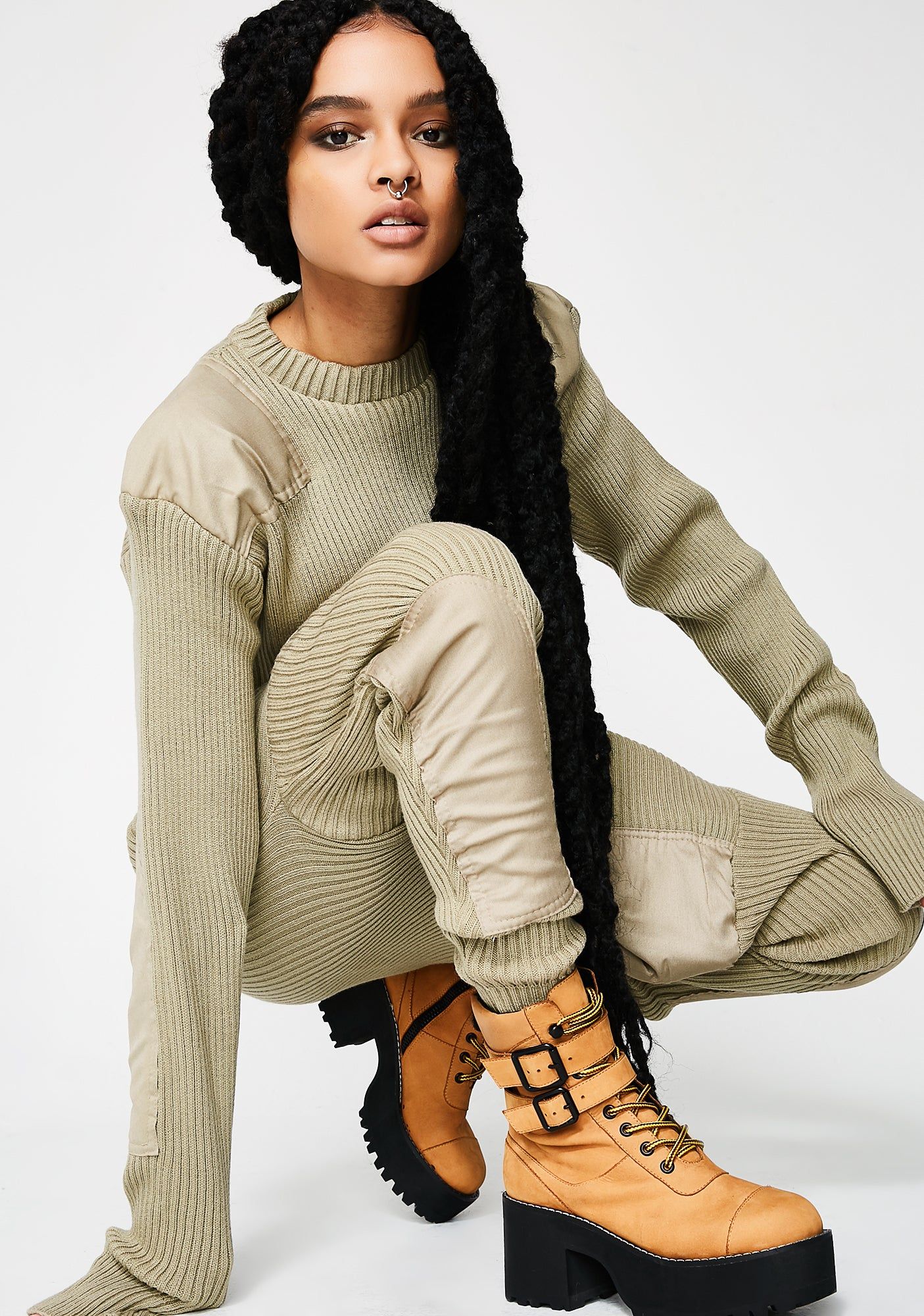 Knit Jogger sold by Dolls Kill product image thumbnail 2