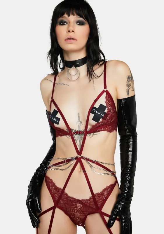 Ruby Vesey Playsuit sold by Dolls Kill