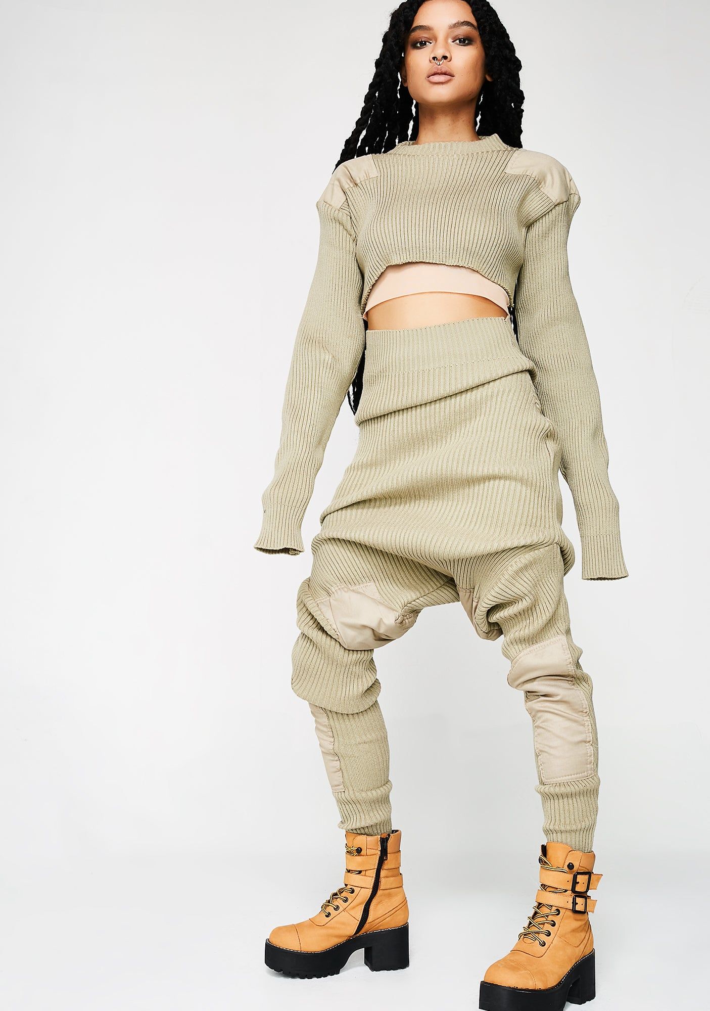 Knit Jogger sold by Dolls Kill product image thumbnail 3