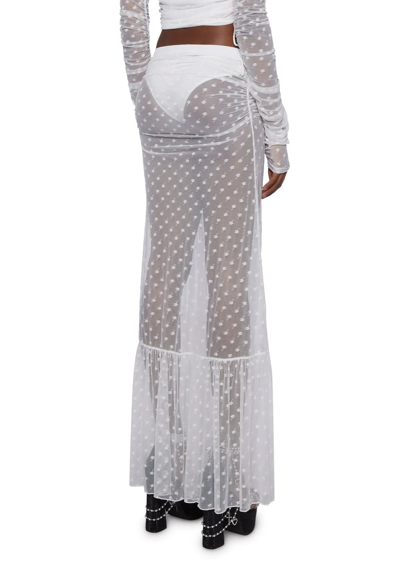 Garden Symphony Maxi Skirt sold by Dolls Kill product image thumbnail 4