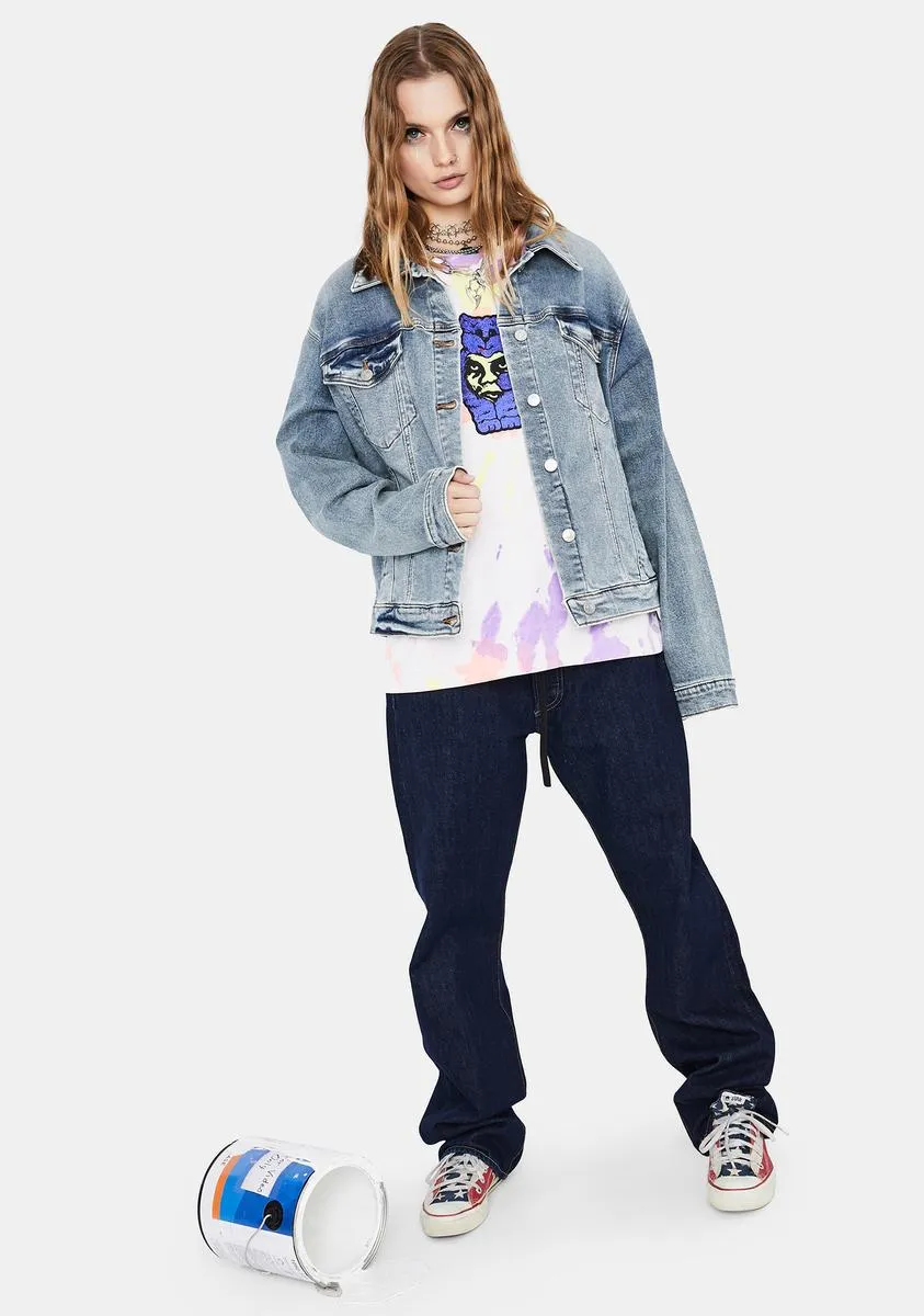 Ex Boyfriend Denim Jacket sold by Dolls Kill product image thumbnail 3