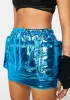 Cool Unstoppable Now Puffer Mini Skirt sold by Dolls Kill