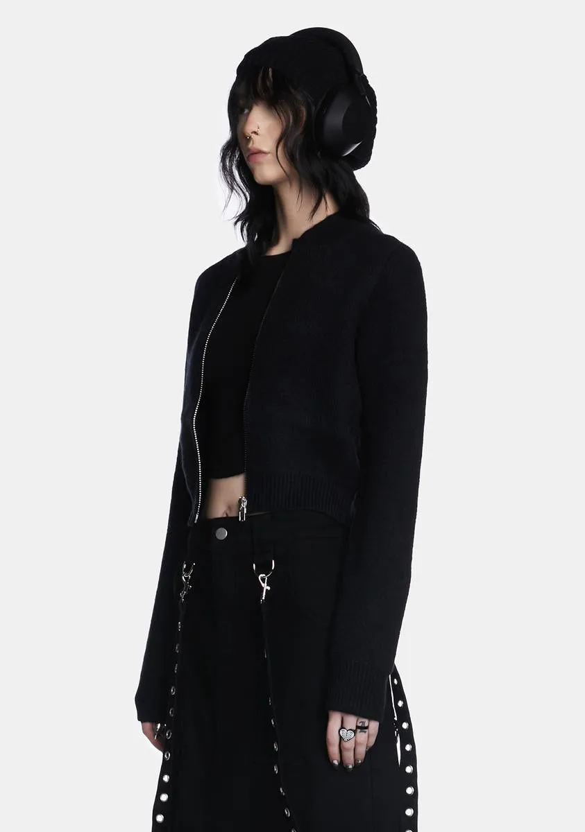 Extra Dimension Bomber Sweater sold by Dolls Kill product image thumbnail 2