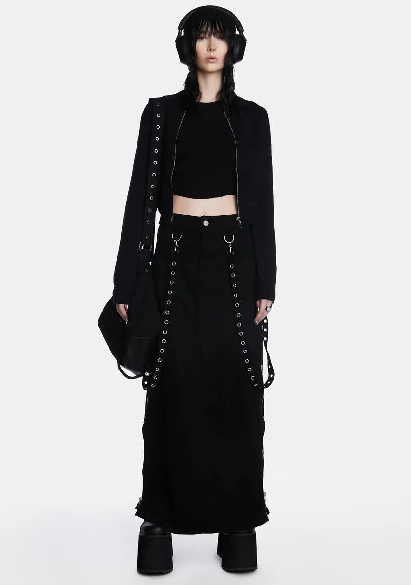 Extra Dimension Bomber Sweater sold by Dolls Kill product image thumbnail 3