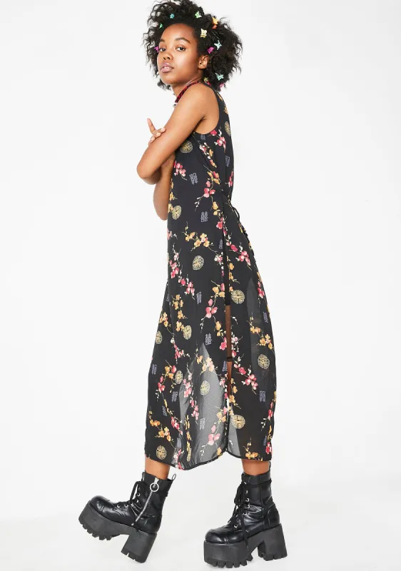 Vintage 00s Floral Dress sold by Dolls Kill