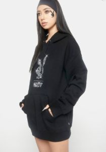 Playboy Rhinestone Pullover Hoodie sold by Dolls Kill