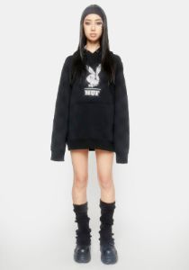 Playboy Rhinestone Pullover Hoodie sold by Dolls Kill