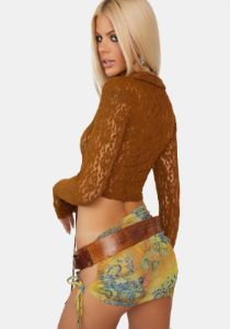 Coyote Lace Shirt sold by Dolls Kill