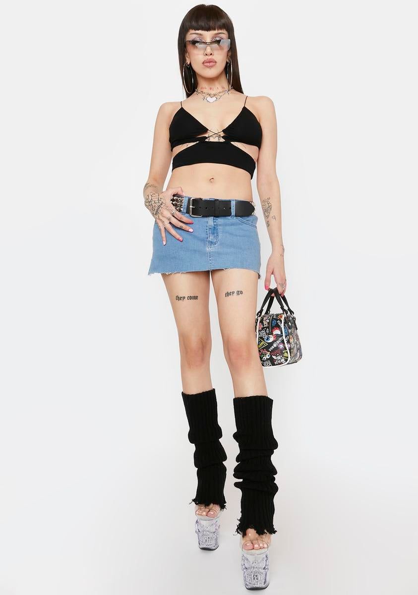 Dark Pull Me In Cut Out Top sold by Dolls Kill product image thumbnail 3