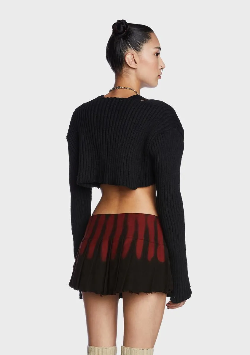 On Your Path Knit Shrug sold by Dolls Kill product image thumbnail 3