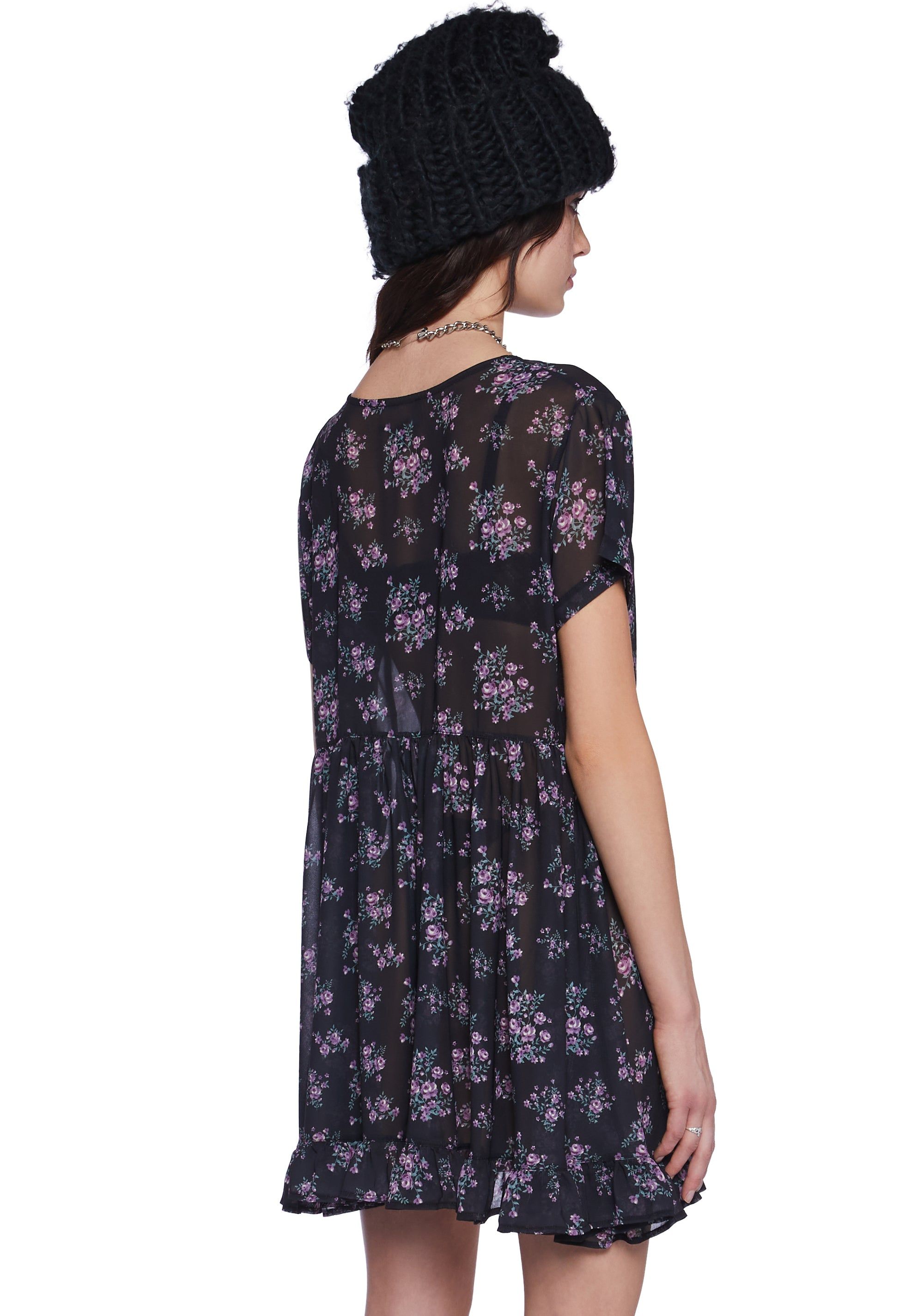 Serenade Innocence Babydoll Dress sold by Dolls Kill product image thumbnail 4