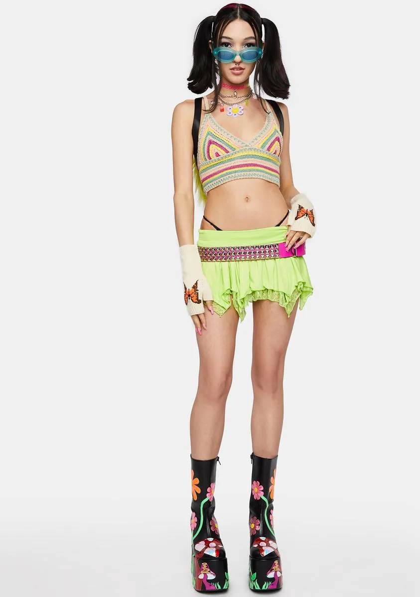 Brilliant Taste The Feeling Crochet Top sold by Dolls Kill product image thumbnail 3