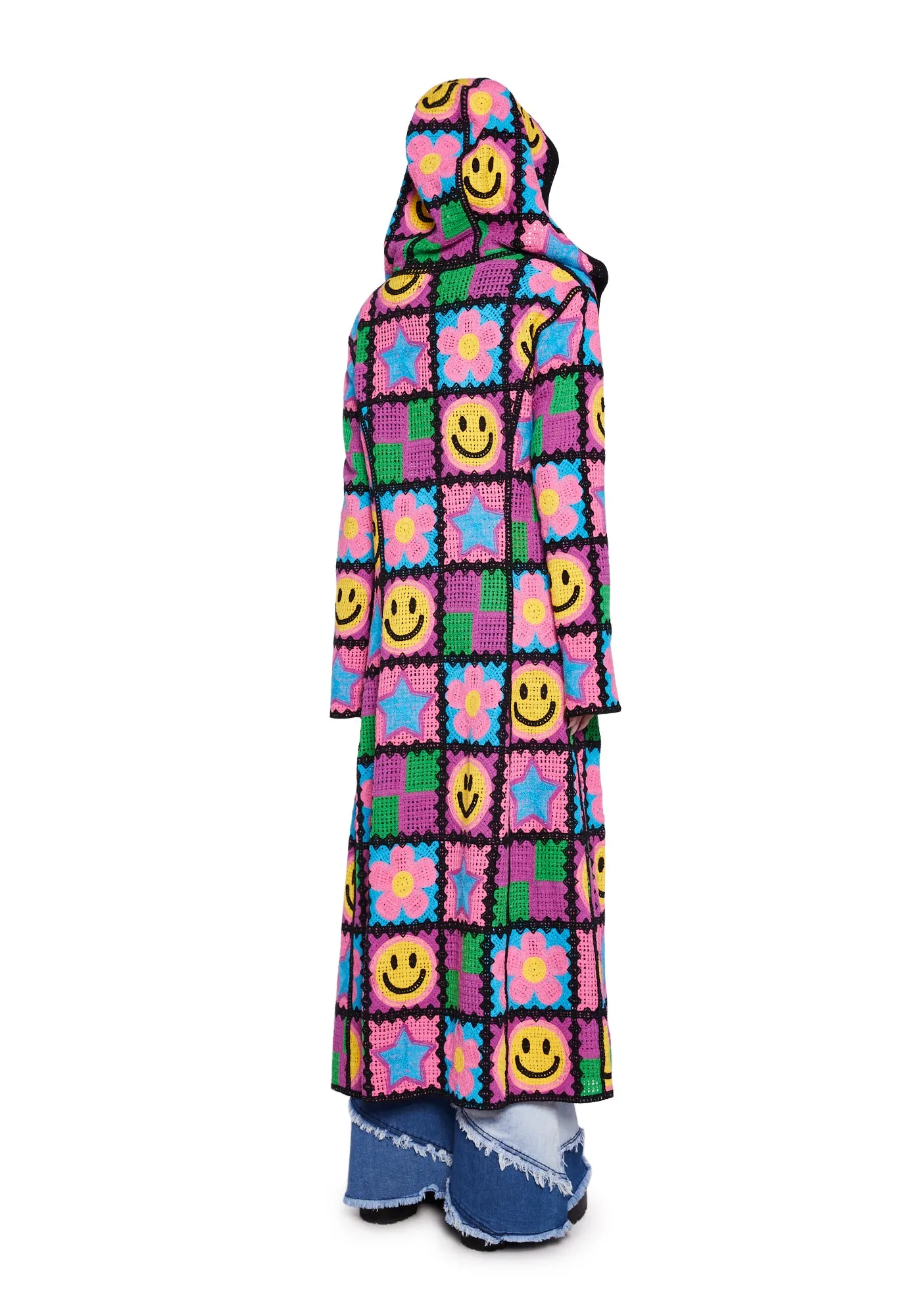 Happy In My Mind Crochet Cardigan sold by Dolls Kill product image thumbnail 4