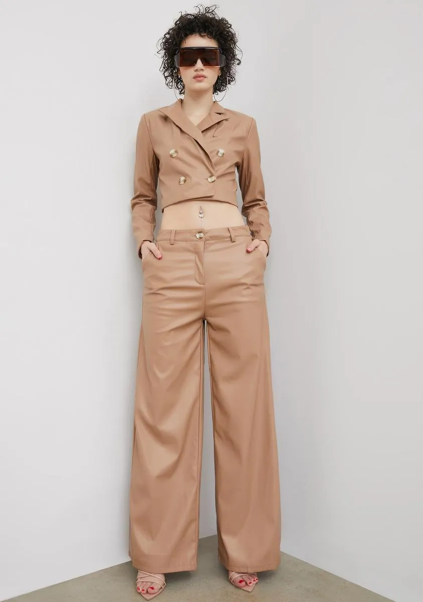 RSVP Only Vegan Leather Jacket sold by Dolls Kill product image thumbnail 3