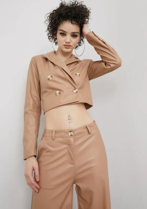 RSVP Only Vegan Leather Jacket sold by Dolls Kill