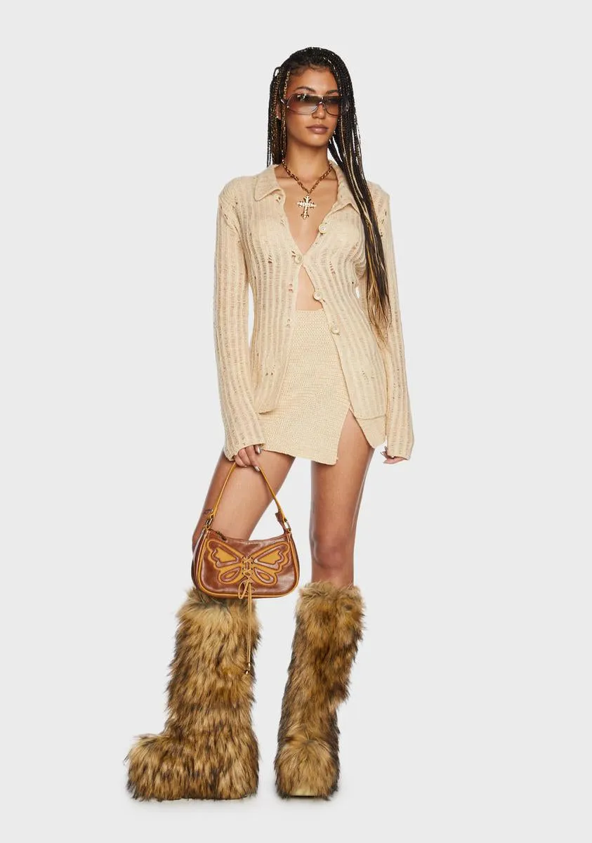 It's About Time Knit Skirt Set sold by Dolls Kill product image thumbnail 5