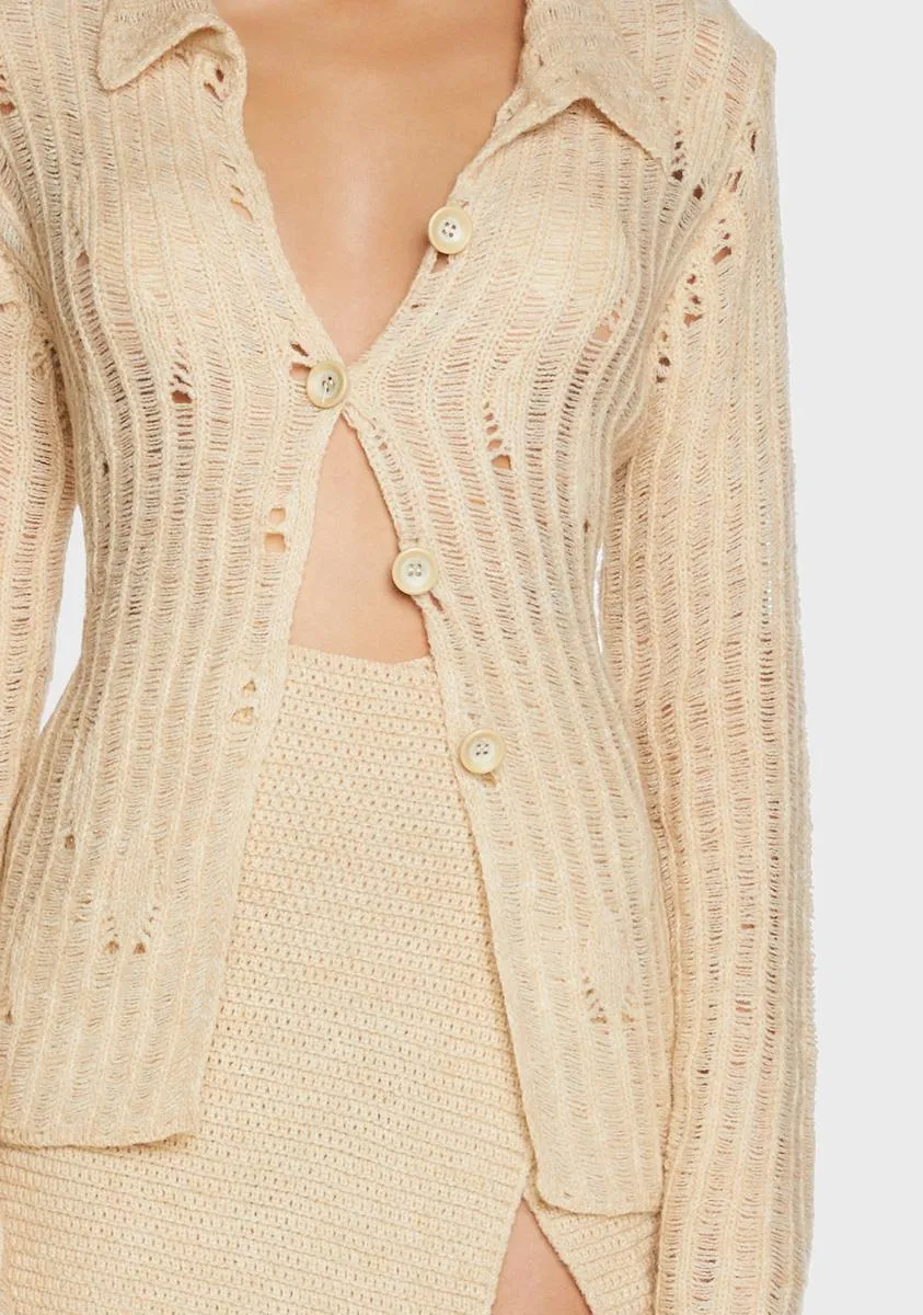 It's About Time Knit Skirt Set sold by Dolls Kill product image thumbnail 2