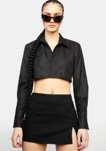 My Word Is Good Mini Skirt sold by Dolls Kill
