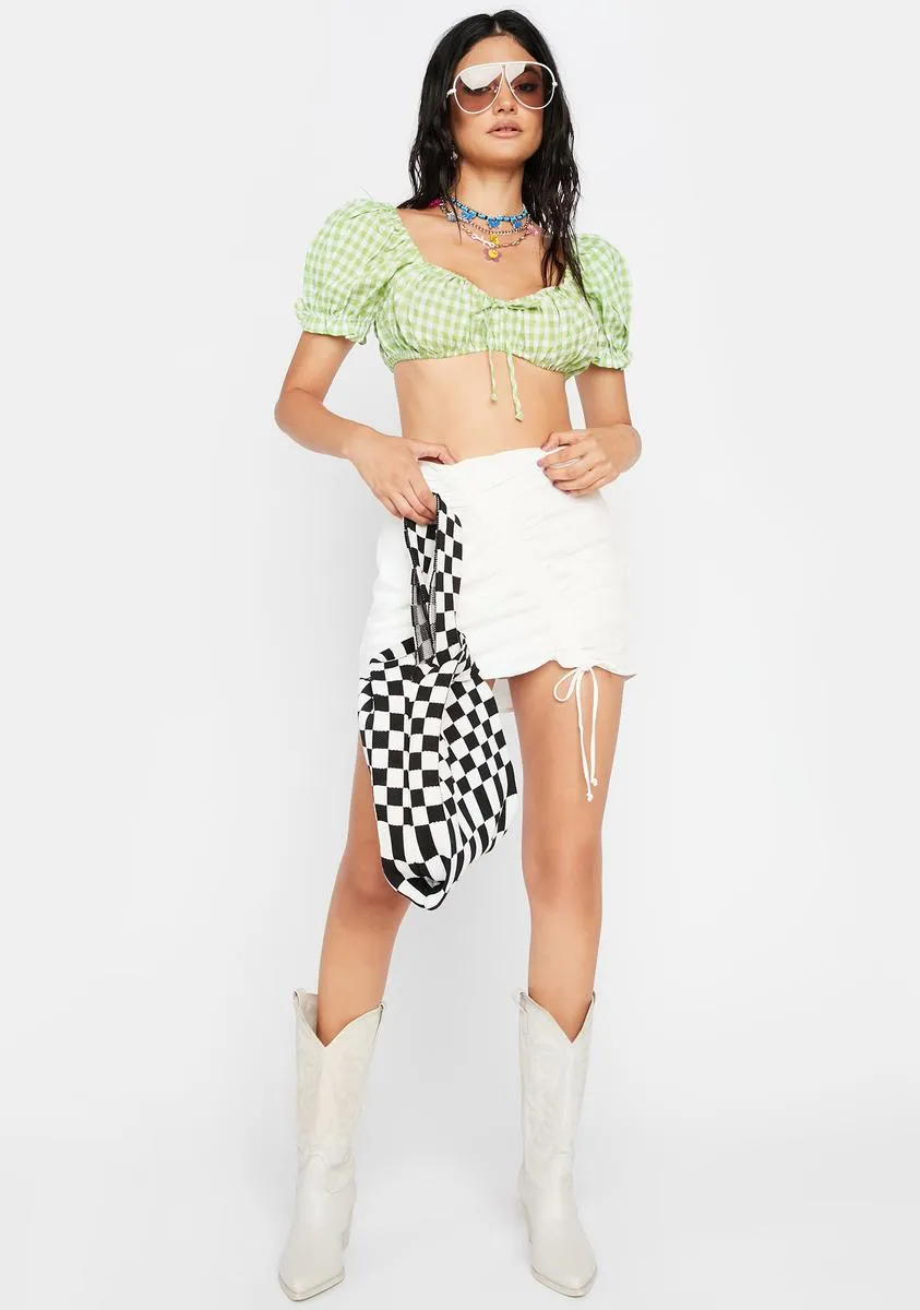 Baddie Today Crop Top sold by Dolls Kill product image thumbnail 3