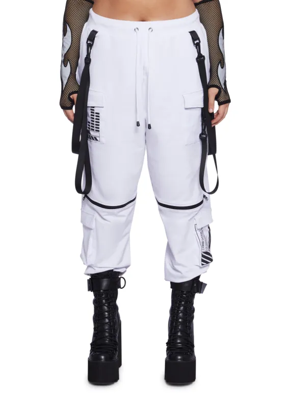 Plus Techno Synth Jogger Sweatpants sold by Dolls Kill