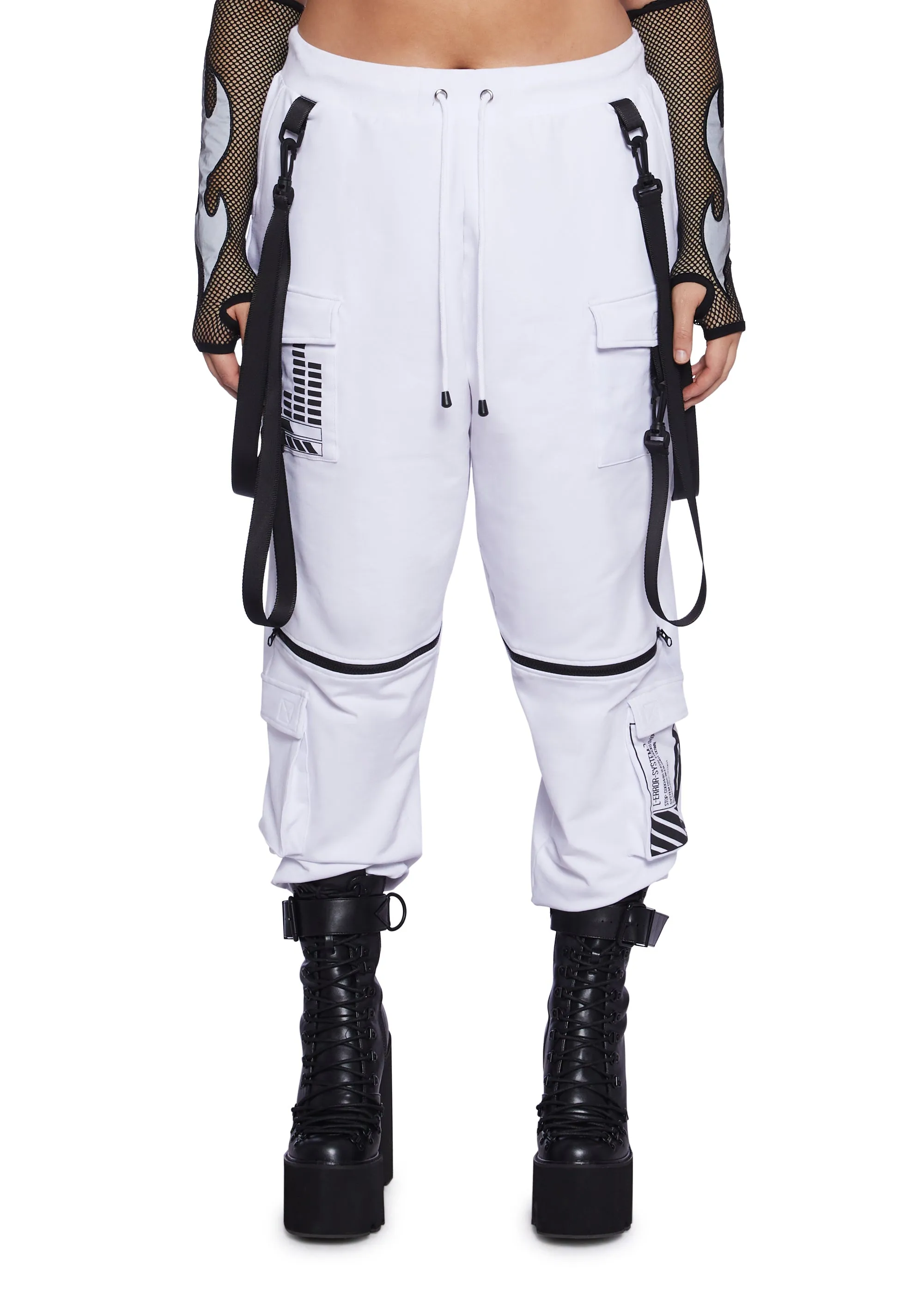 Plus Techno Synth Jogger Sweatpants sold by Dolls Kill