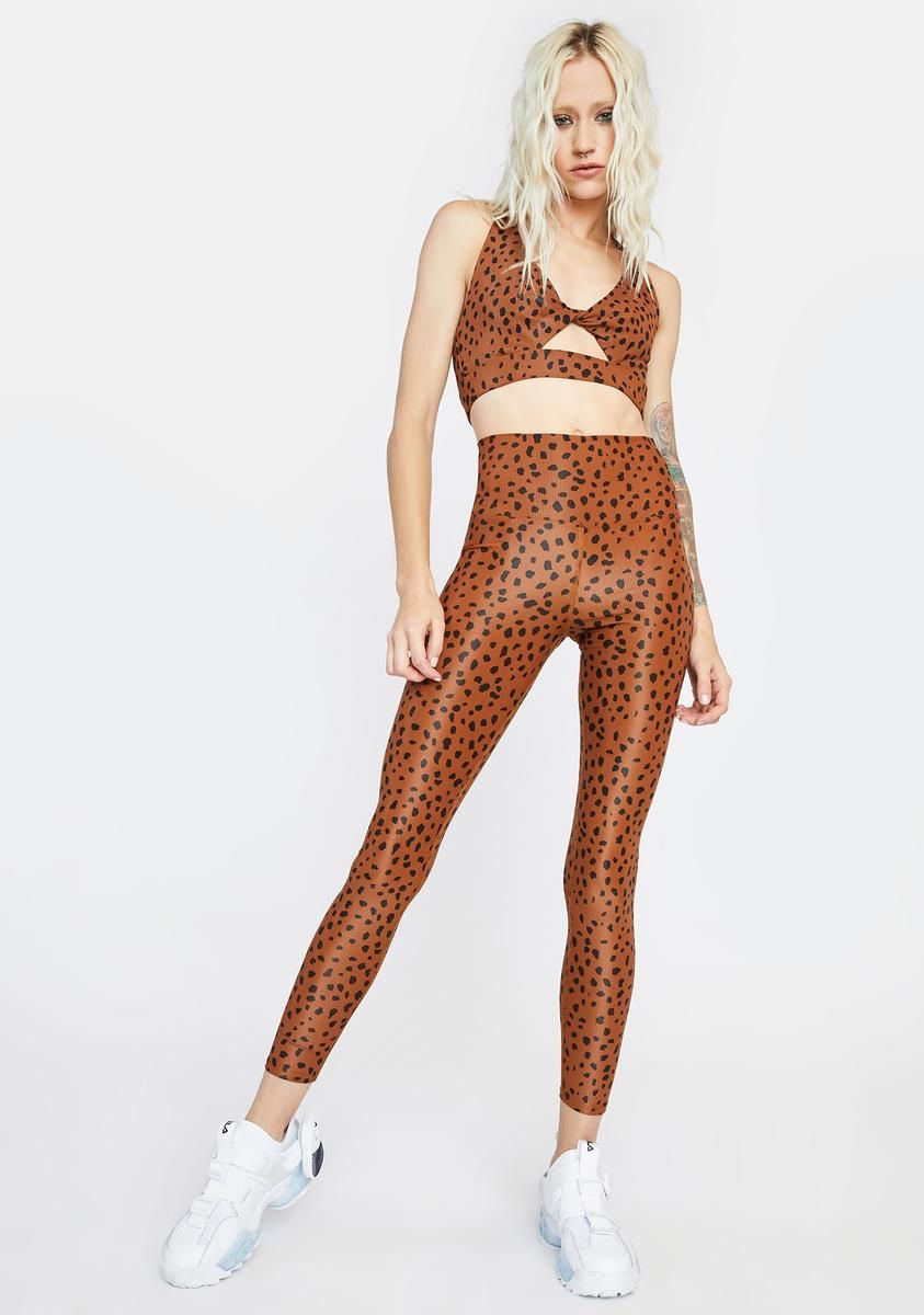 Brown Spot Ayla Printed Leggings sold by Dolls Kill product image thumbnail 3