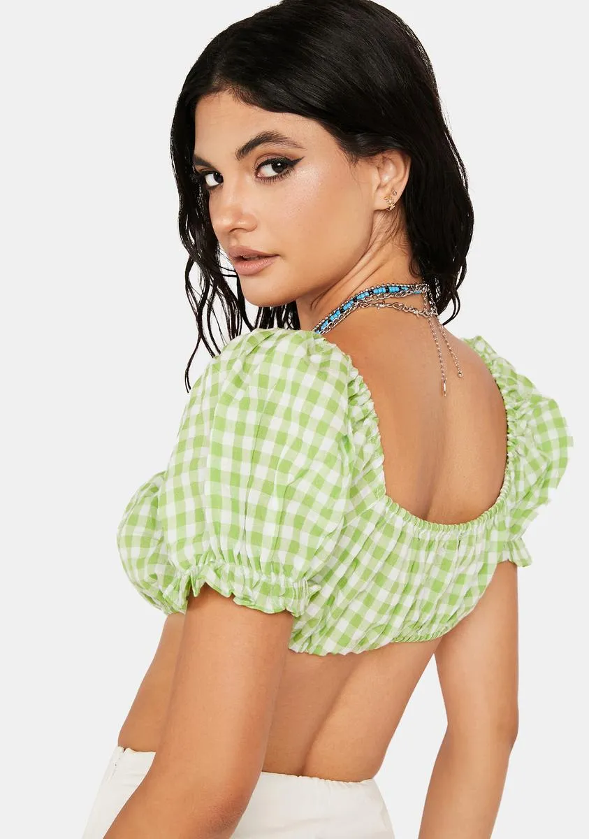 Baddie Today Crop Top sold by Dolls Kill product image thumbnail 4