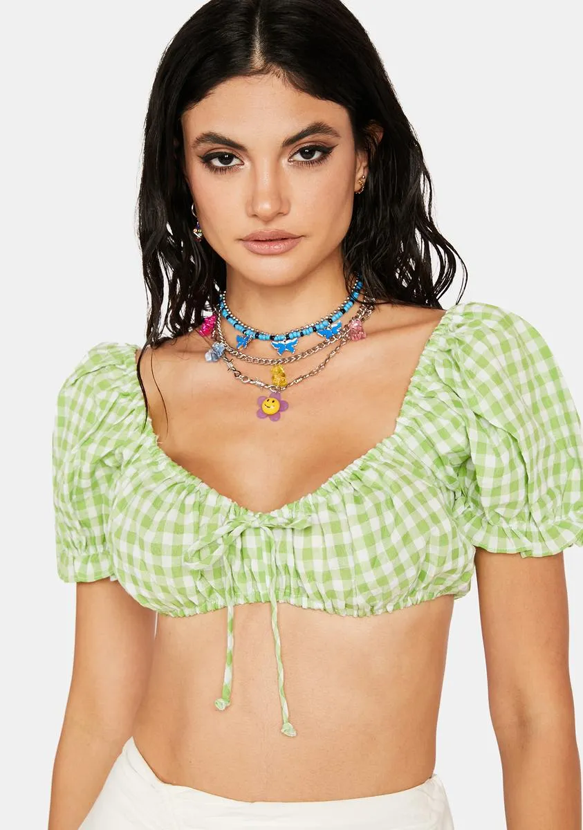 Baddie Today Crop Top sold by Dolls Kill