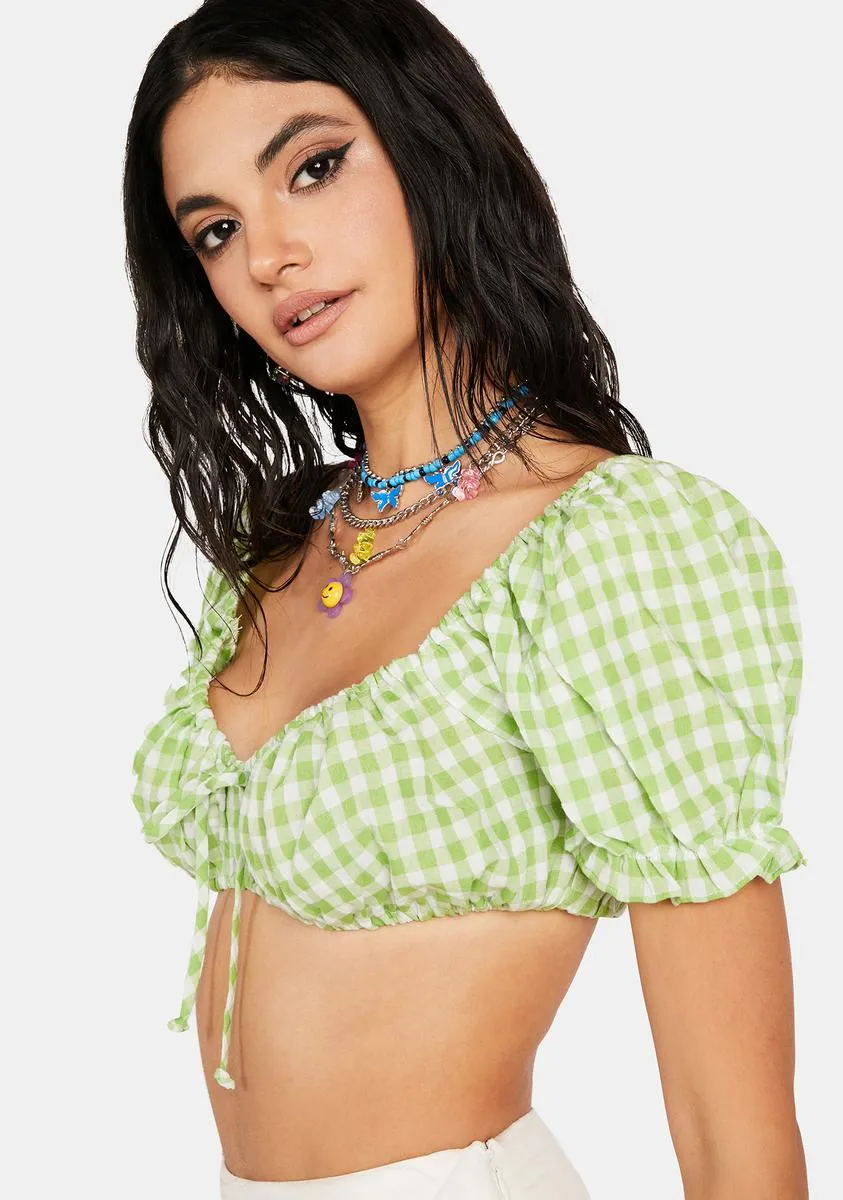 Baddie Today Crop Top sold by Dolls Kill product image thumbnail 2