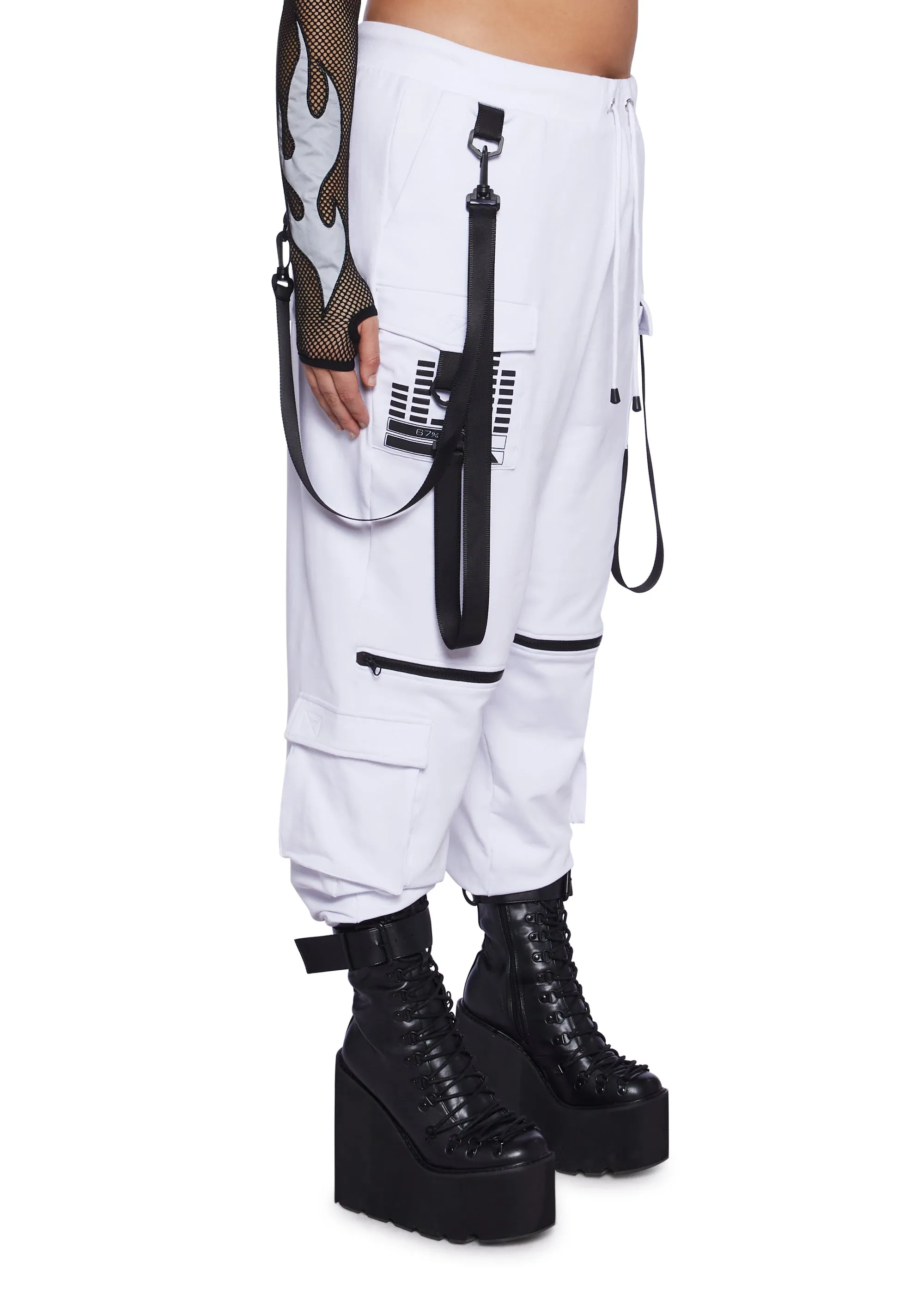 Plus Techno Synth Jogger Sweatpants sold by Dolls Kill product image thumbnail 3