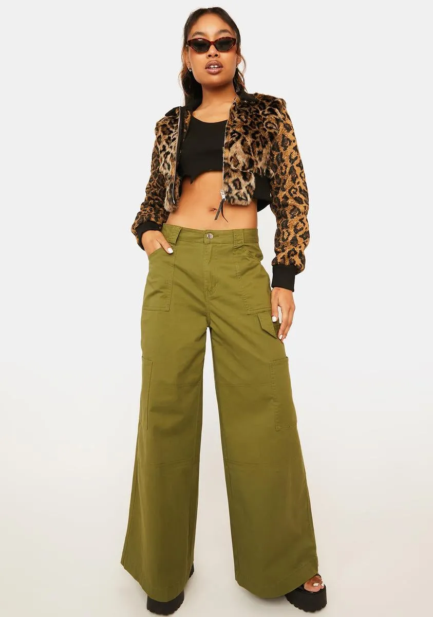 Untamed Leopard Print Jacket sold by Dolls Kill product image thumbnail 3