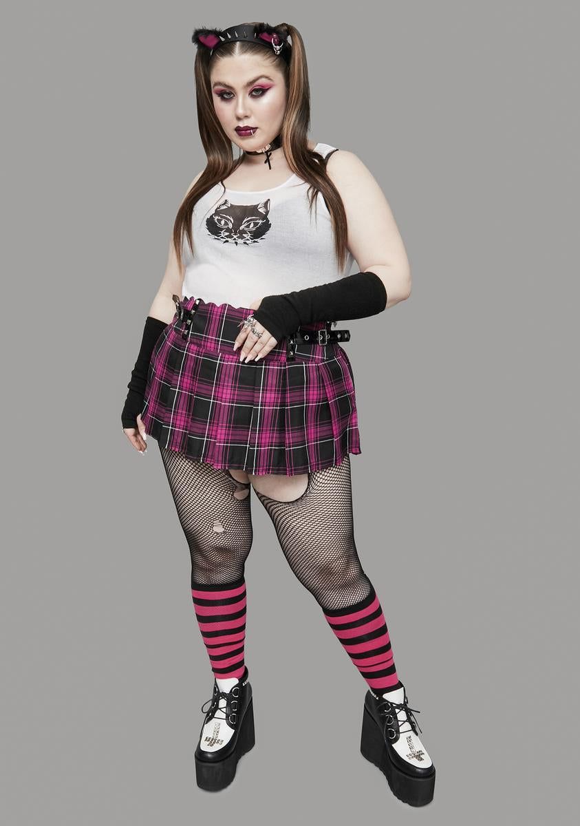 Plus Fluff Off Graphic Tank sold by Dolls Kill product image thumbnail 3