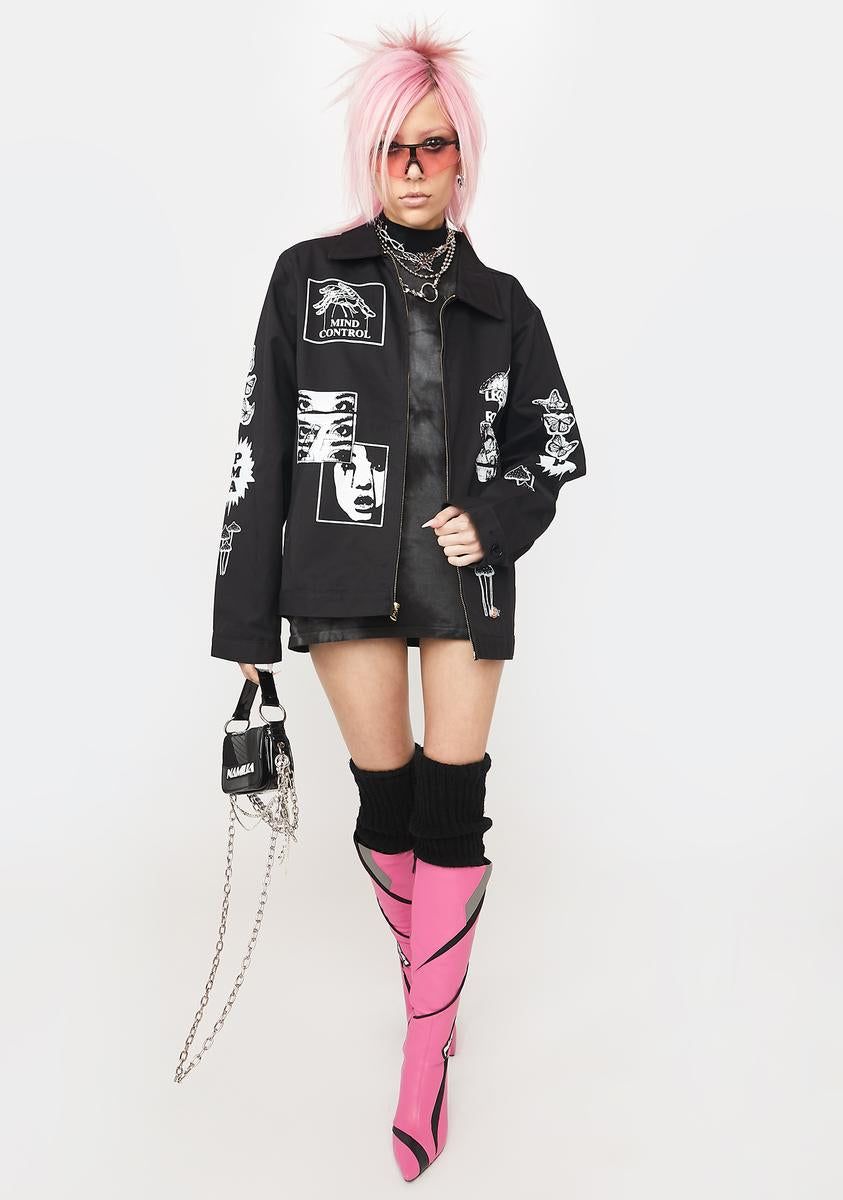 Peace Of Mind Eisenhower Jacket sold by Dolls Kill product image thumbnail 3