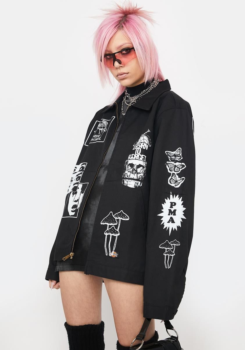 Peace Of Mind Eisenhower Jacket sold by Dolls Kill product image thumbnail 4