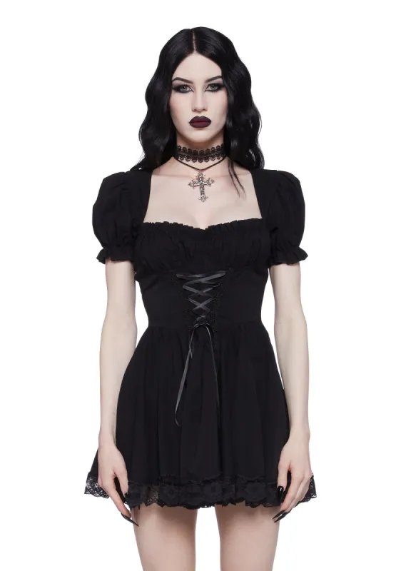 Hazy Haunting Mini Dress sold by Dolls Kill