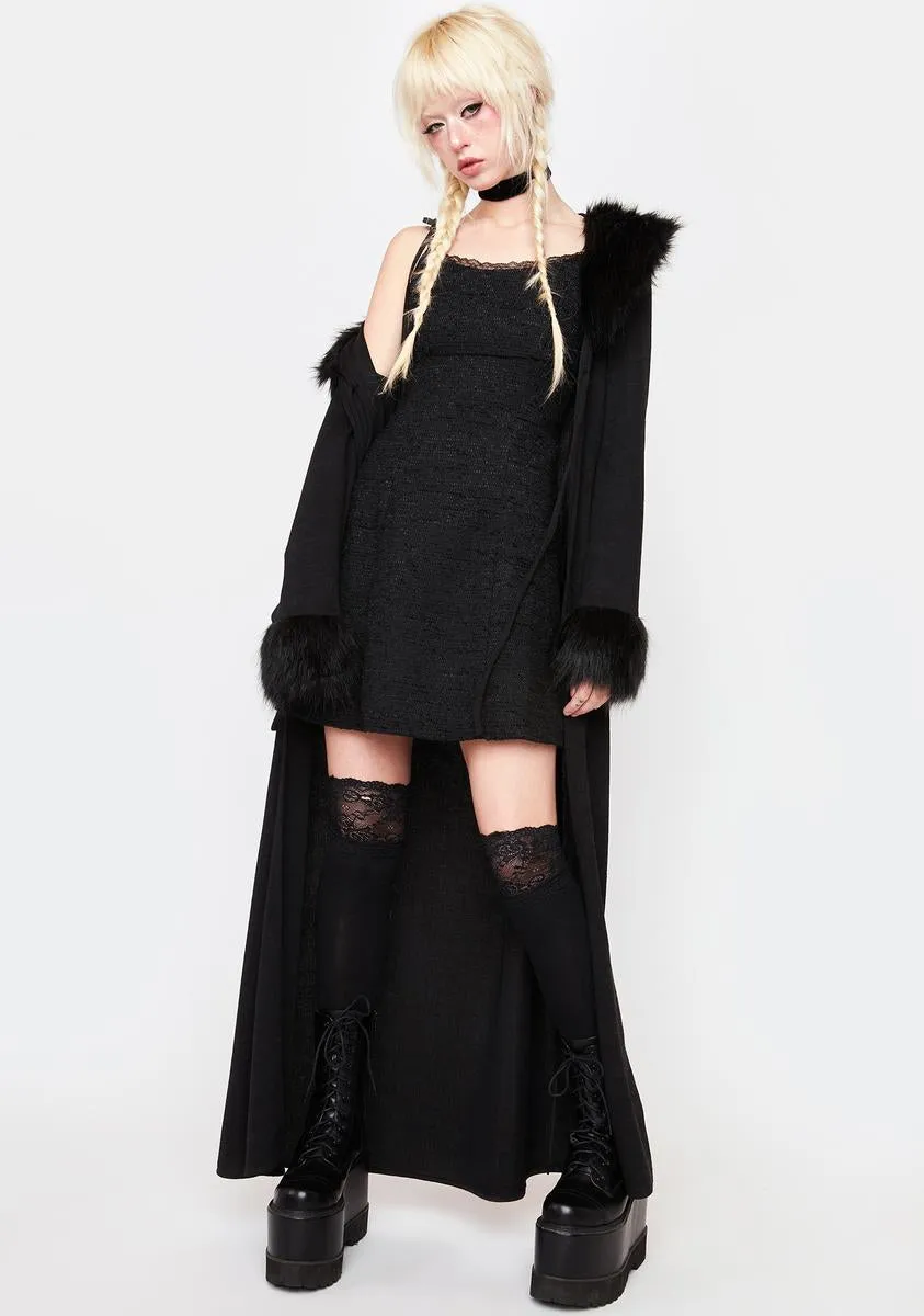 Noir Never Letting Go Mini Dress sold by Dolls Kill product image thumbnail 5