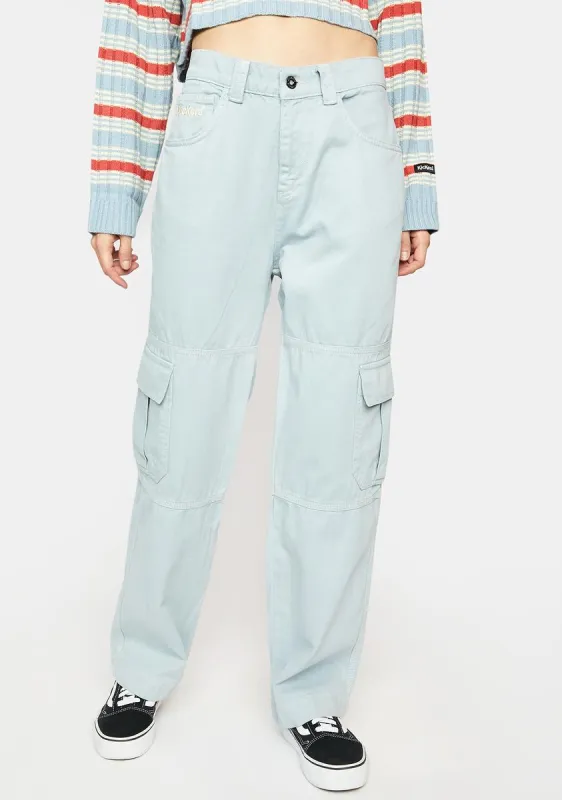 Blue Carpenter Pants sold by Dolls Kill