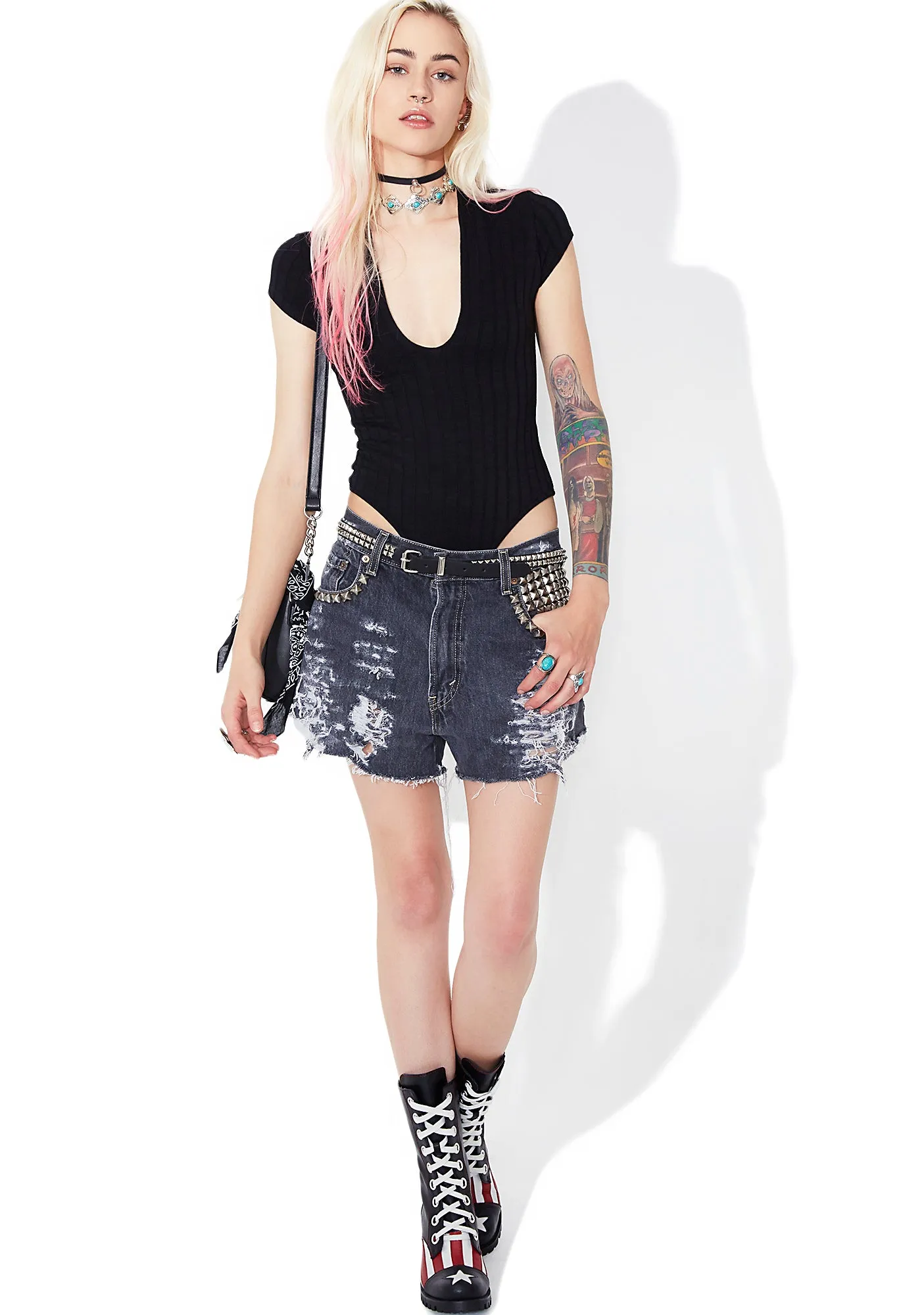 Truth Or Dare Bodysuit sold by Dolls Kill product image thumbnail 5