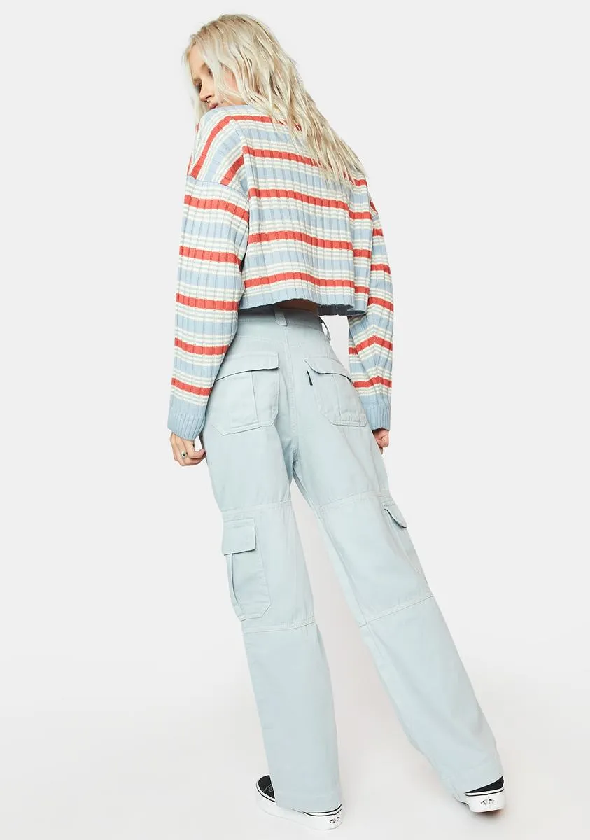 Blue Carpenter Pants sold by Dolls Kill product image thumbnail 4