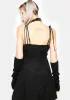 Noir Never Letting Go Mini Dress sold by Dolls Kill