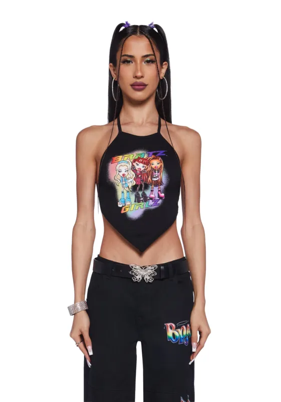 Divine Gal Pals Halter Top sold by Dolls Kill