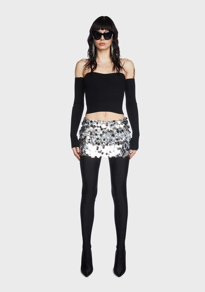 Vada Knitted Two-Piece Top sold by Dolls Kill product image thumbnail 4