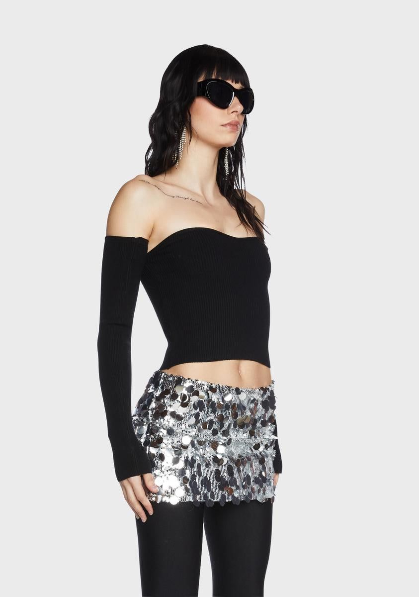 Vada Knitted Two-Piece Top sold by Dolls Kill product image thumbnail 2