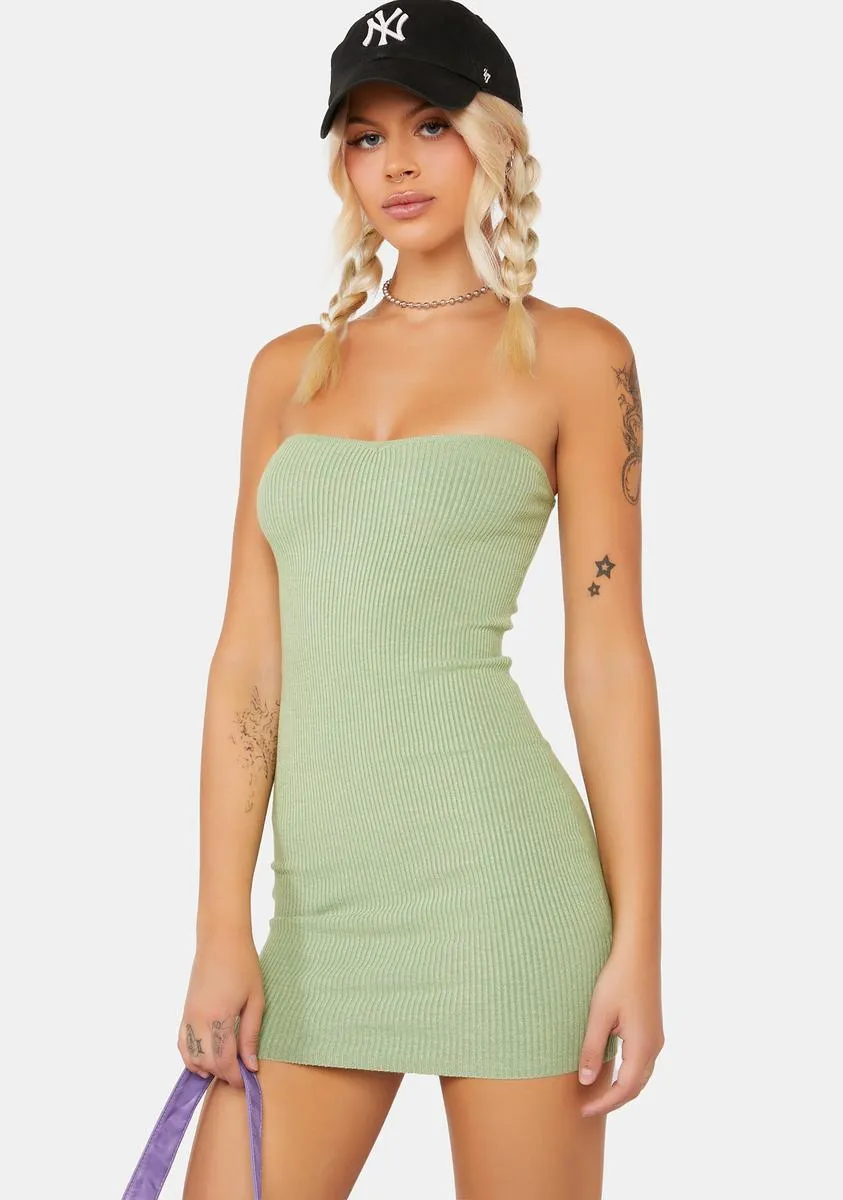 Sweetheart Knitted Dress sold by Dolls Kill product image thumbnail 2