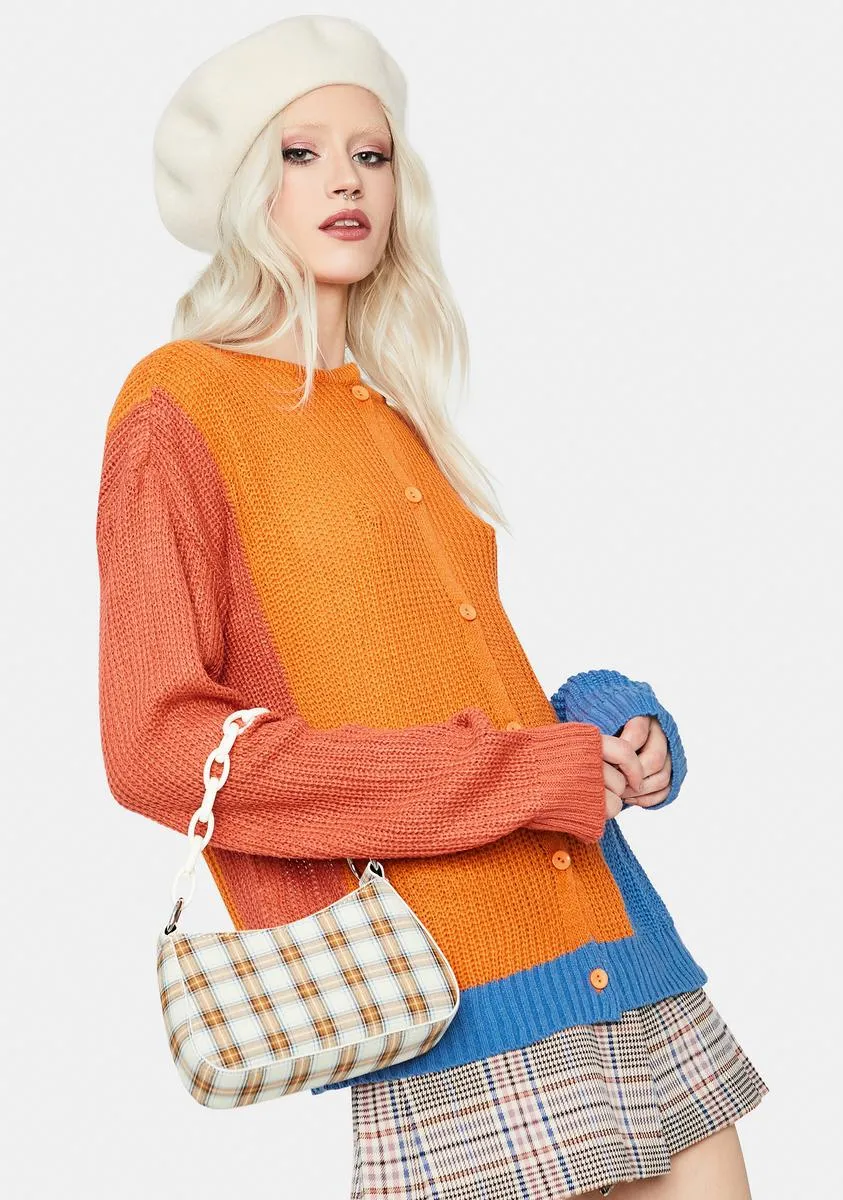 Since I Met You Color Block Cardigan sold by Dolls Kill product image thumbnail 2