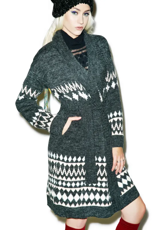 Sweet Like Chocolate Cardigan sold by Dolls Kill