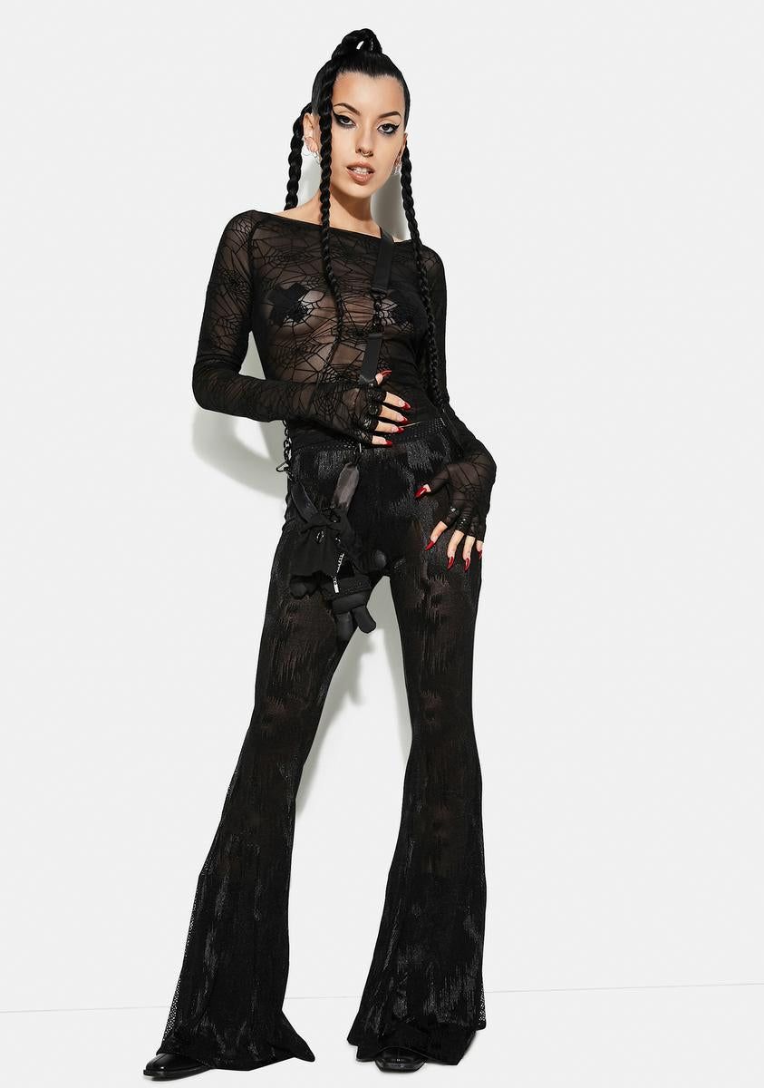 Just Widowed Sheer Top sold by Dolls Kill product image thumbnail 3