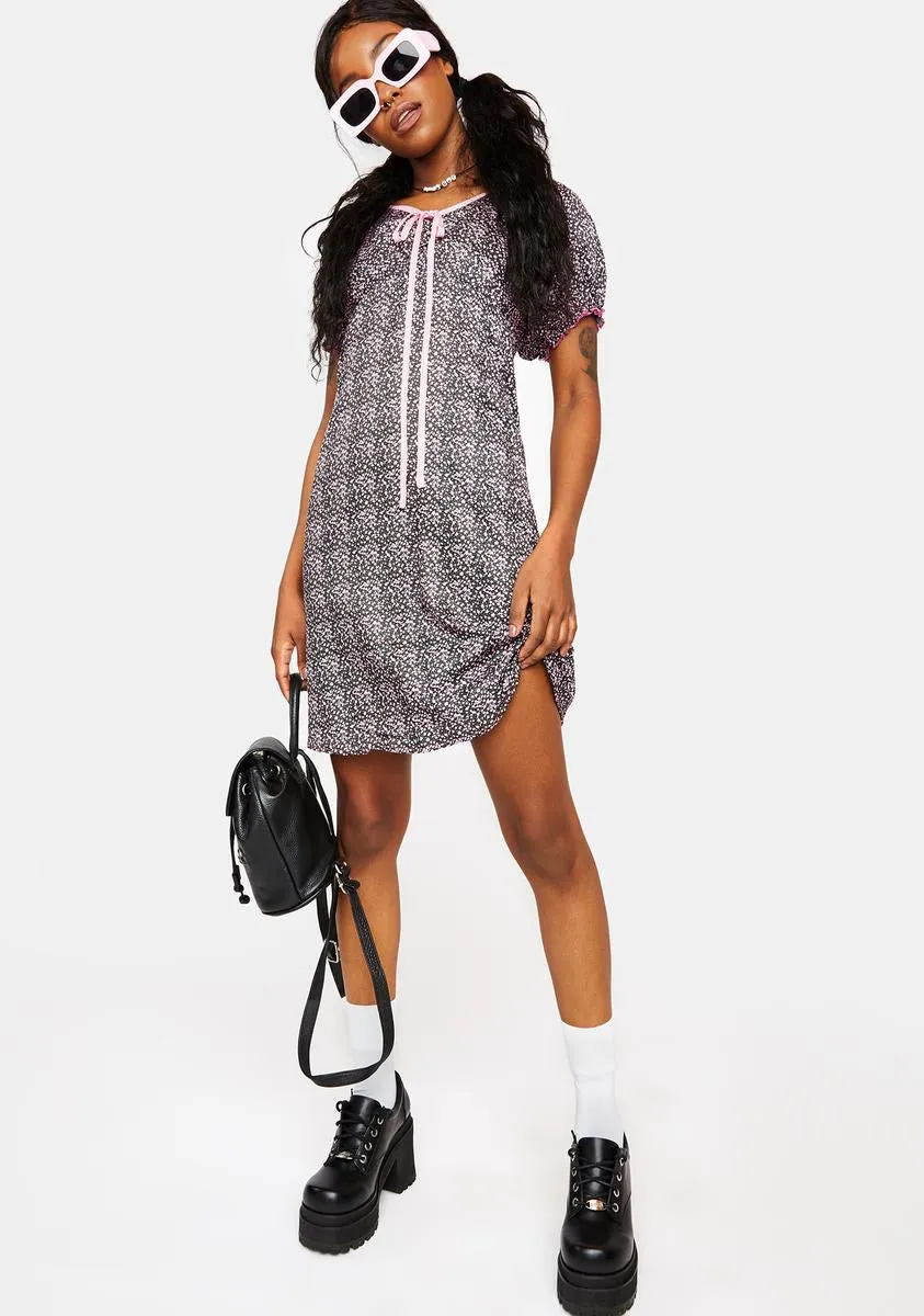 Dreamers You Know Floral Dress sold by Dolls Kill product image thumbnail 3